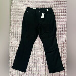 Judy Blue Women's Black Straight Leg Jeans